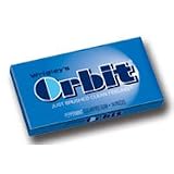 Wrigleys Orbit Peppermint Sugar Free Gum, Peppermint - 12 x 14 Piece