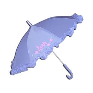 Hand Painted Ruffled Umbrella