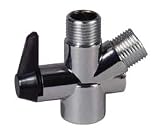 Axis Medical Bath Safety Plastic Standard Chrome Handheld Shower Spray Diverter Valve