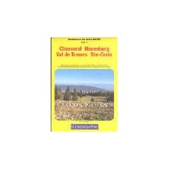 Jura 3 Chassral-Neuchatel-Val Traver-Croix Hiking Map