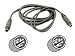 Belkin Pro Series PS/2 Keyboard Replacement Cable - Keyboard cable - 6 pin PS/2 (M) - 6 pin PS/2 (M) - 1.8 m