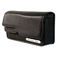 Casio EXZ-WALLET3 Ledertasche für EXILIM ZOOM, schwarz