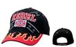 CONFEDERATE FLAG - Rebel / Flames - Baseball Cap / Hat One Size Fits Most