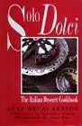 Review Fithian Press  / Solo Dolci: The Italian Dessert Cookbook