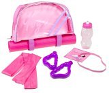 Childrens Toyshop  Toys : Dream Dazzlers: Yoga Set with Mat, Carrying Bag, Hand Weights, Water Bottle and Instructional Booklet