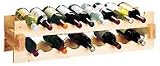Wine Cellar Innovations Country Pine Scallop Rack 18-bottle
