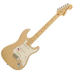 Fender Highway 1 Stratocaster Solid Body Electric Guitar Honey Blonde Maple