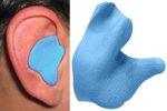 Radians Custom Molded Earplugs, Blue