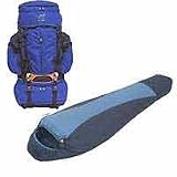 New High Peak POCATELLO 70 Backpack -AND- ALPINE PAK Sleeping Bag