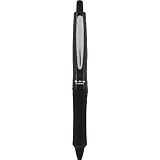 Pilot Dr. Grip FullBlack Retractable Ball Point Pen, Medium Point, Black Ink, Single Pen (36193)
