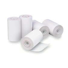 Thermal Cash Register Roll, 3 x 225, 24/CT, White - Sold as 1 CT - Cash Register/ATM Rolls offer top quality thermal paper that works efficiently with your machine printhead. High quality rolls provide crisp, clear black images. Rolls are designed f