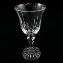Elegant Lead Crystal Wine Glasses / Goblet 220g Per Glass - Set of Six