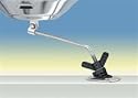 Magma Kettle Grill Mount Power-Grip Rod Holder