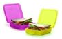 Tupperware Sandwich Keeper Set Orange