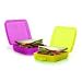 Tupperware Sandwich Keeper Set Orange
