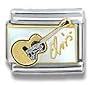 Elvis Presley Collection Acoustic Guitar with Elvis Autograph Italian Charm