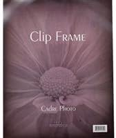 North American Enclosures Clip Frame, Polished Glass with MDF Backboard, for a 5x7" Photograph.