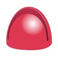 Page-Up ! 227C iColor Space-Saving Document Holder ? Red