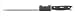 Daniel Boulud 9-Inch Combination Honing Steel and Sharpener, Black Handle