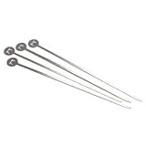 Outset QS78 Forged Stainless-Steel Skewers, Set of 4