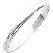 Sterling Silver Round Band Sz 10