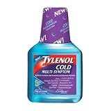 Tylenol Multi Symptom Cold Night Cool Burst Liquid   8 Oz