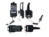 BRODIT Halter iPhone 3GS Aktiv mit Schwenkarm und USB Kabel fuer alle Laender horizontal