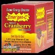 Emergen-C Vitamin C Fizzy Drink Mix, 1000 mg, Cranberry, 0.3-Ounce Packets in 30-Count Boxes
