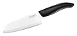 Kyocera Revolution Series Knives, 5-1/2-inch Santoku Knife, White Blade