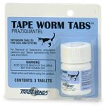 Tape Worm Tabs Cat 23 Mg Btl Of 3