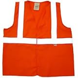 Arc Flame Resistant Orange Class 2 Vest with Silver stripes (4XL)