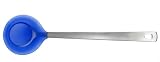 iSi K8666 Silicone Ladle with Stainless Steel Handle, Blue