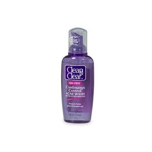 Clean & Clear Acne Wash, Oil-Free 6 fl oz (177 ml)
