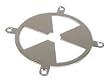 Revoltec Radiation - Fan grill - 80 mm - chrome