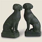 Black Labrador Retriever Bookends