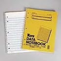 TOPS 36250 Spiralbound 5-hole data notebook, 9 columns+summary, 11x8-1/2, 50 sheets/book