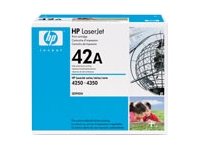 Electronics: HP LaserJet Smart print cartridge Average yield 10k standard pages. 4250, 4350 Q5942A