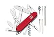 NEW+VICTORINOX HUNTSMAN PLUS RED SWISS ARMY KNIFE