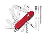 NEW+VICTORINOX HUNTSMAN PLUS RED SWISS ARMY KNIFE