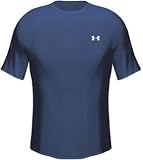 Under Armour HeatGear UA Tech T-Shirt (Navy Medium)