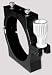 William-Optics Pair of Black 114mm Mounting Rings for the ZenithStar 105, ZenithStar 110, Megrez 110 and Similar Units