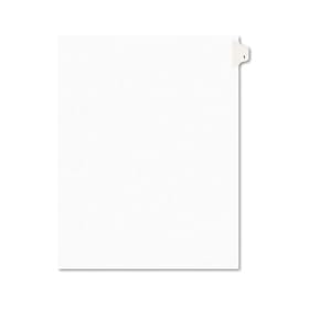 Avery Big Tab Two-Pocket Insertable Plastic Dividers, 5-Tab Set (11906)