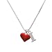 3-D Translucent Red Puff Heart 