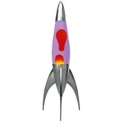 Lavalampe TELSTAR violett/orange von Mathmos