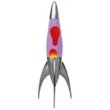 Lavalampe TELSTAR violett/orange von Mathmos