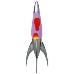 Cover image : Lavalampe TELSTAR violett/orange von Mathmos