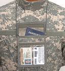 Vertical Neck ID Holder ACU Pattern for ACU Uniform