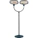 Electric Patio Heaters Twin Head Free Standing Patio Electric Heater 2500 W