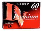 Sony Mini-DV Cassettes (DVC) Premium series 60 Minute  (3-Pack)
