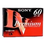 Click here to buy Sony Mini-DV Cassettes (DVC) Premium series 60 Minute (3-Pack) by Sony.